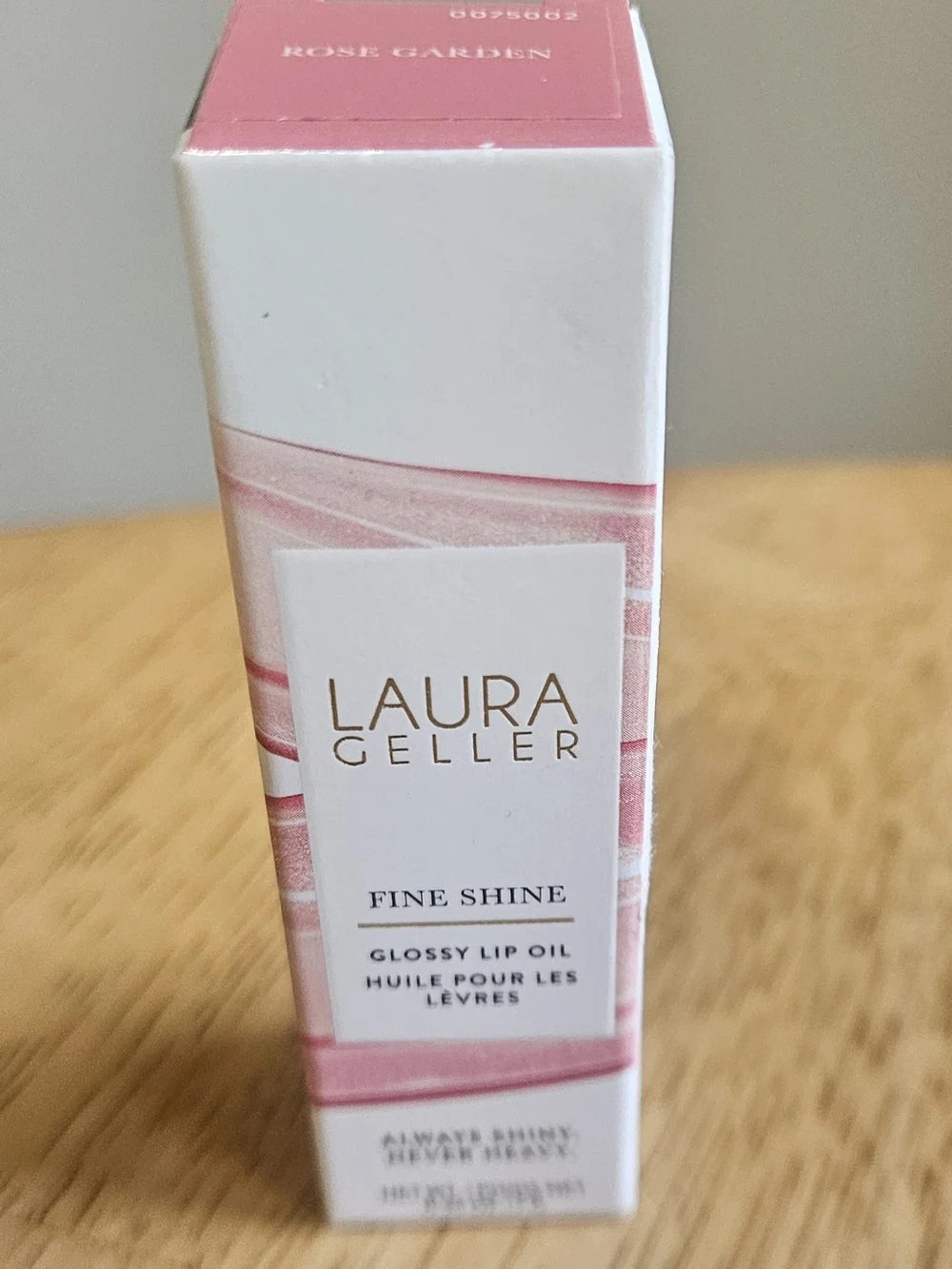 Laura Geller Fine Shine Glossy Lip Oil - Rose Garden Pink